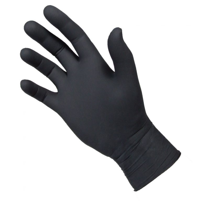 Black Nitrile Gloves WsciTechnology